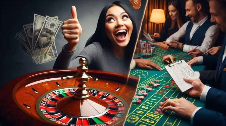 Meja roulette untuk pengguna dewasa